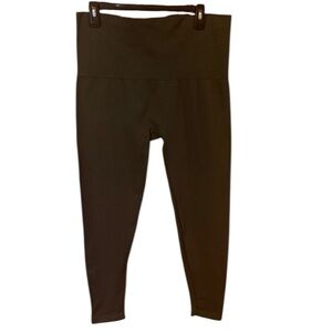 Breezies Dark Olive Green Leggings